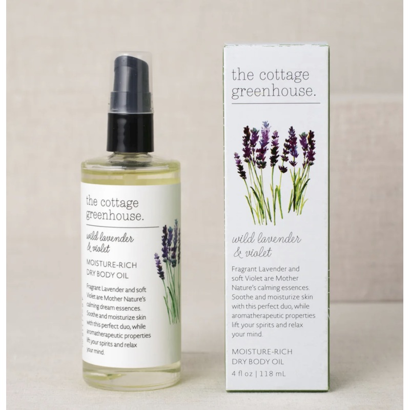 Wild Lavender & Violet Dry Body Oil