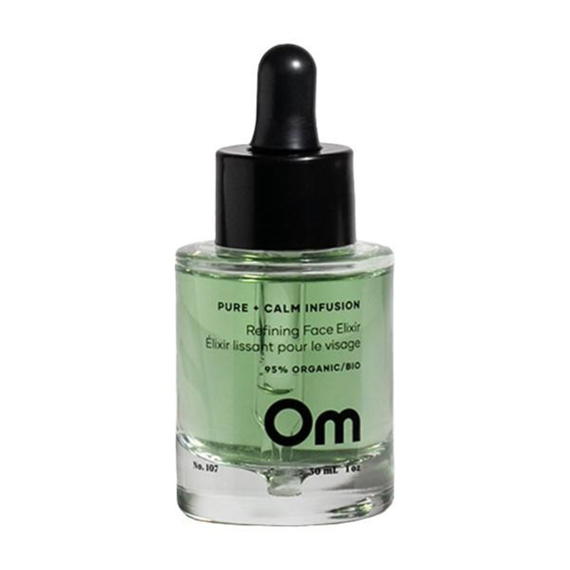 Om Organics — Pure + Calm Infusion Refining Face Elixir 1oz