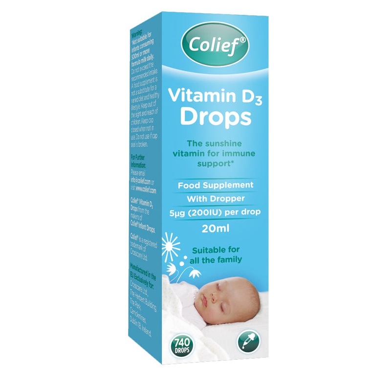 Colief Vitamin D3 Drops 20ml