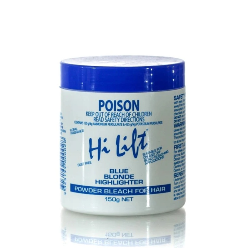HI LIFT PROFESSIONAL BLONDE HIGHLIGHTER POWDER BLEACH BLUE 150G