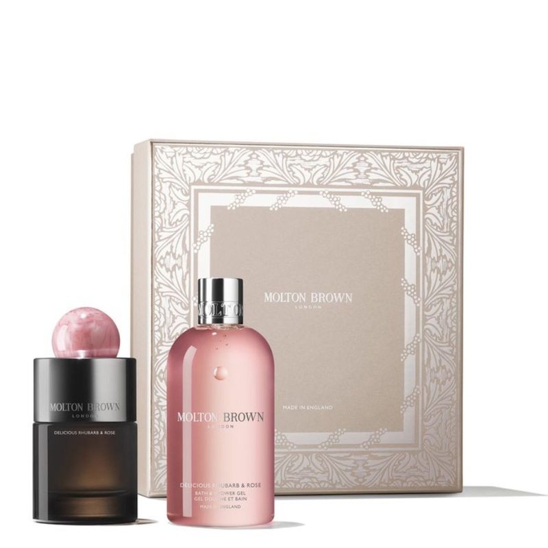 Molton Brown Delicious Rhubarb & Rose Fragrance Gift Set