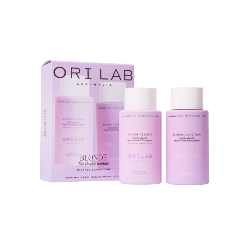 ORI LAB BLONDE CLEANSE & CONDITION DUO