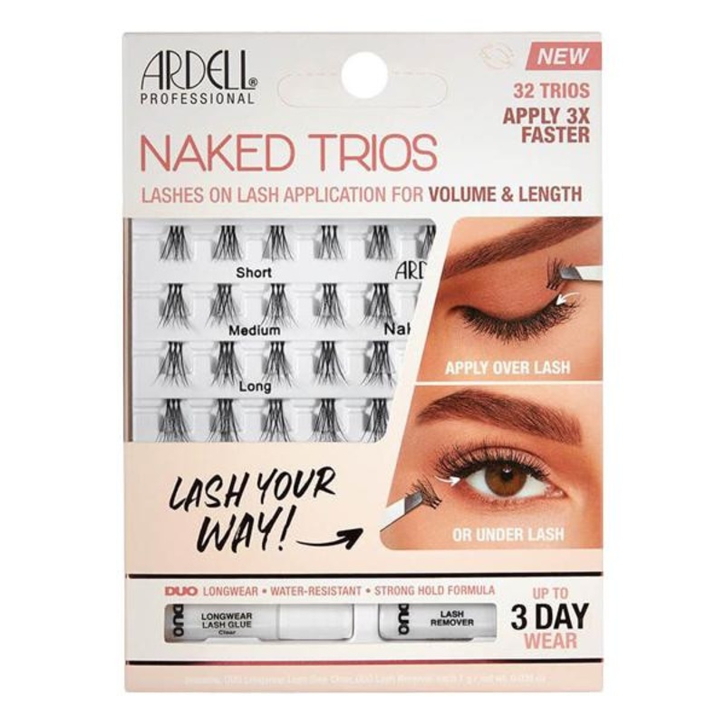 Ardell – Lashes — Naked – Trios