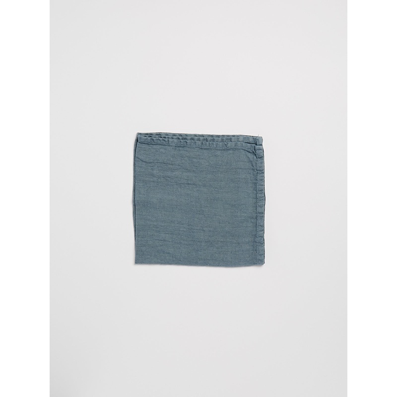 Set of 2 Heavy Linen Napkin in Light Blue