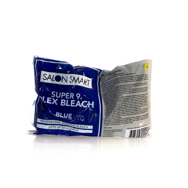 SALON SMART SUPER 9 PLEX BLUE BLEACH 500G