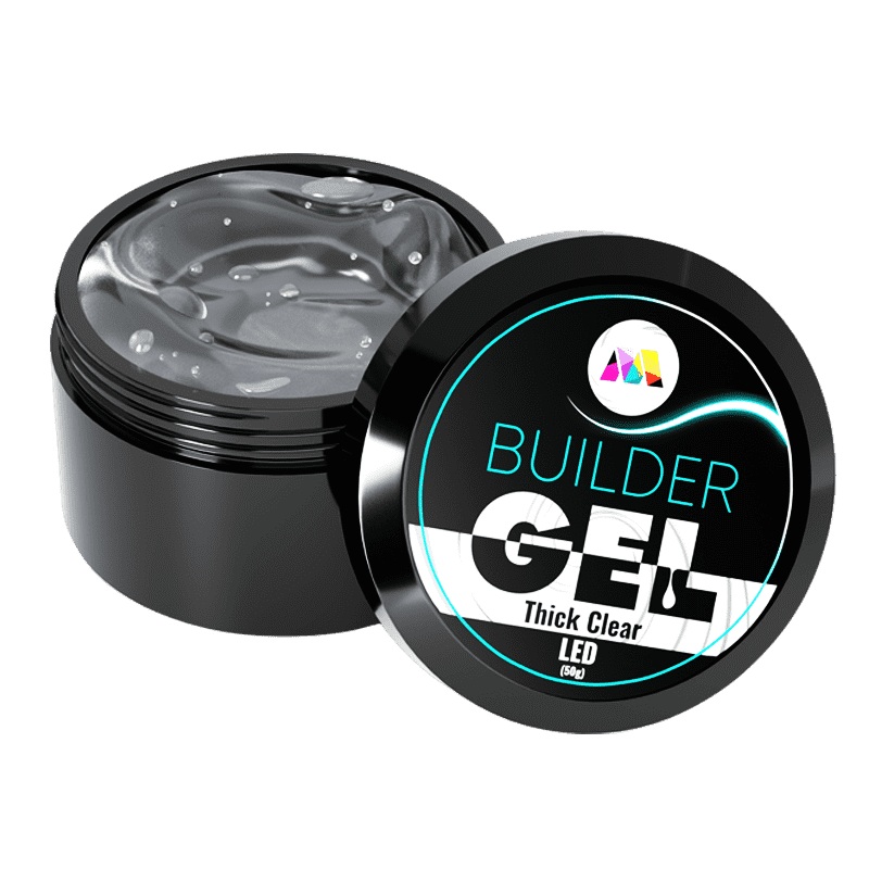 Thick Clear LED Builder Gel – 50g