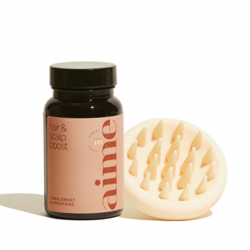 Aime – Massage Brush and Hair & Scalp Boost Duo