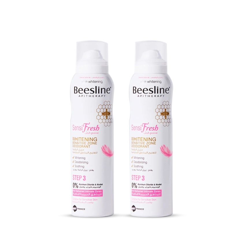 Beesline Sensifresh Whitening Sensitive Zone Deodorant 1+1 Free