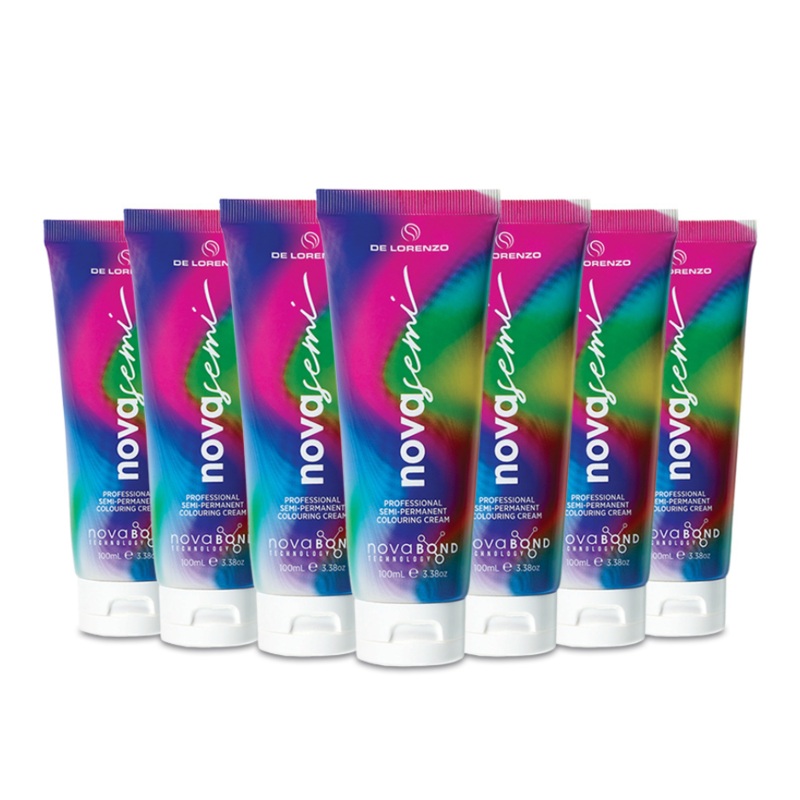 DE LORENZO Novasemi Semi-Permanent Colouring Cream  |  100ml, Various Colours