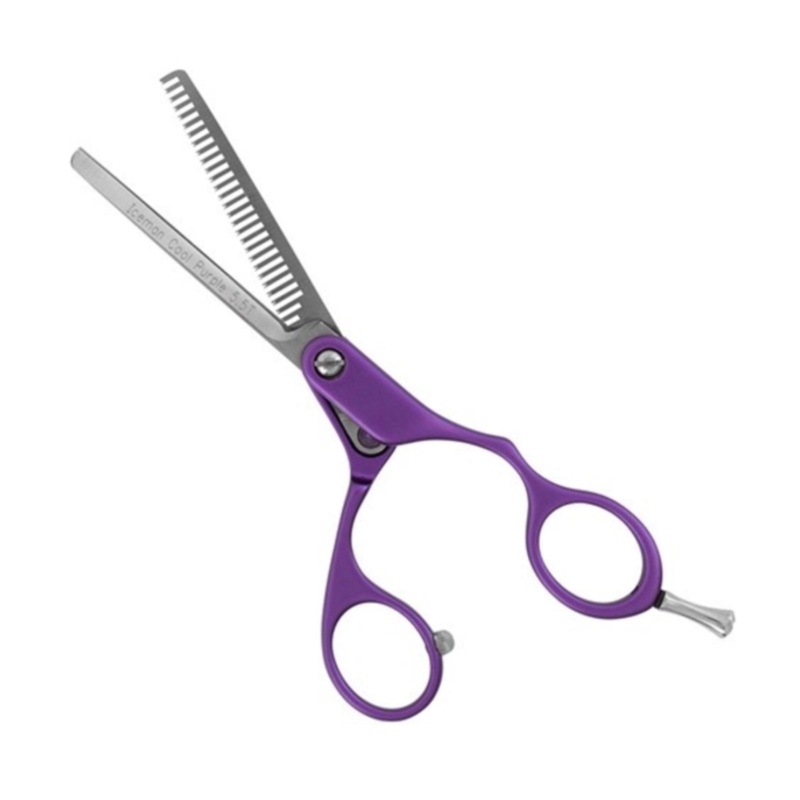 ICEMAN PURPLE THINNING SCISSOR  5.5″