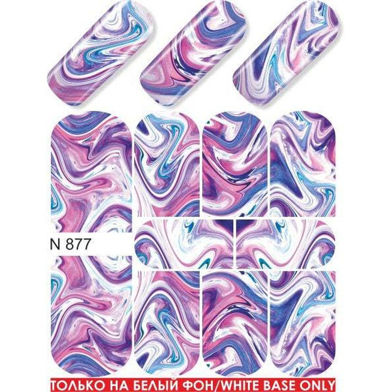 Pastel Marble Water Transfer – 877