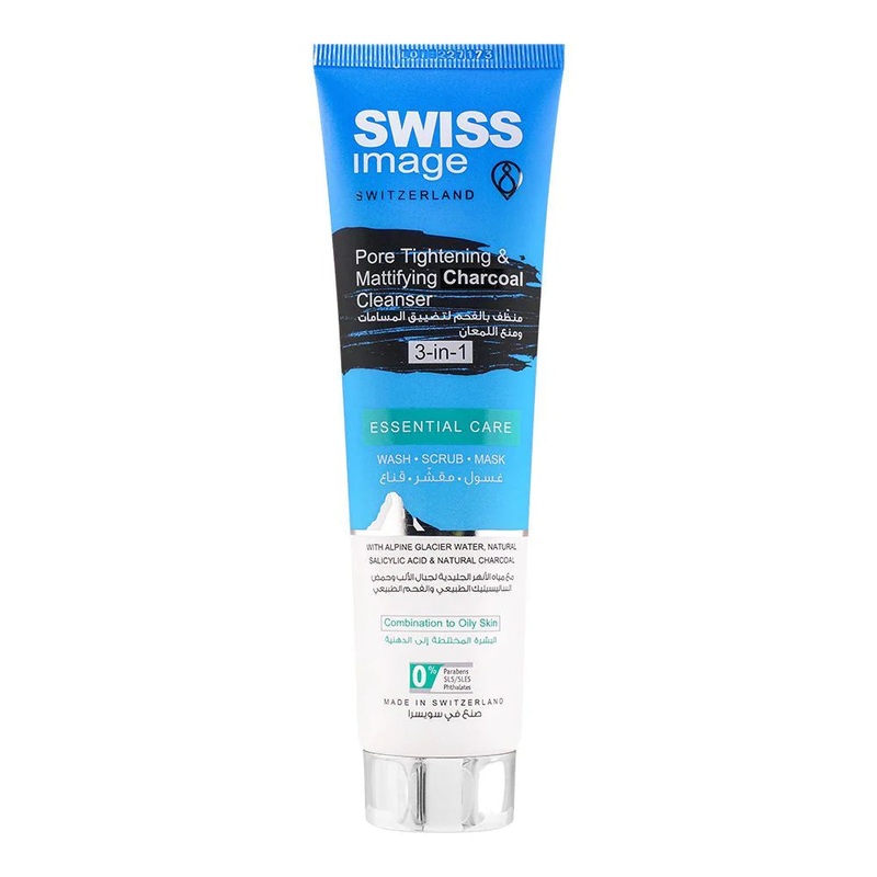Swiss Image Pore Tightening & Mattifying Charcoal Cleanser 100ml