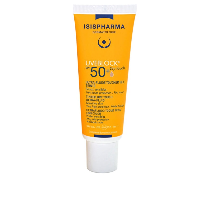 Isis Pharma Uveblock Dry Touch Spf50+ Tinted Fluid 40ml