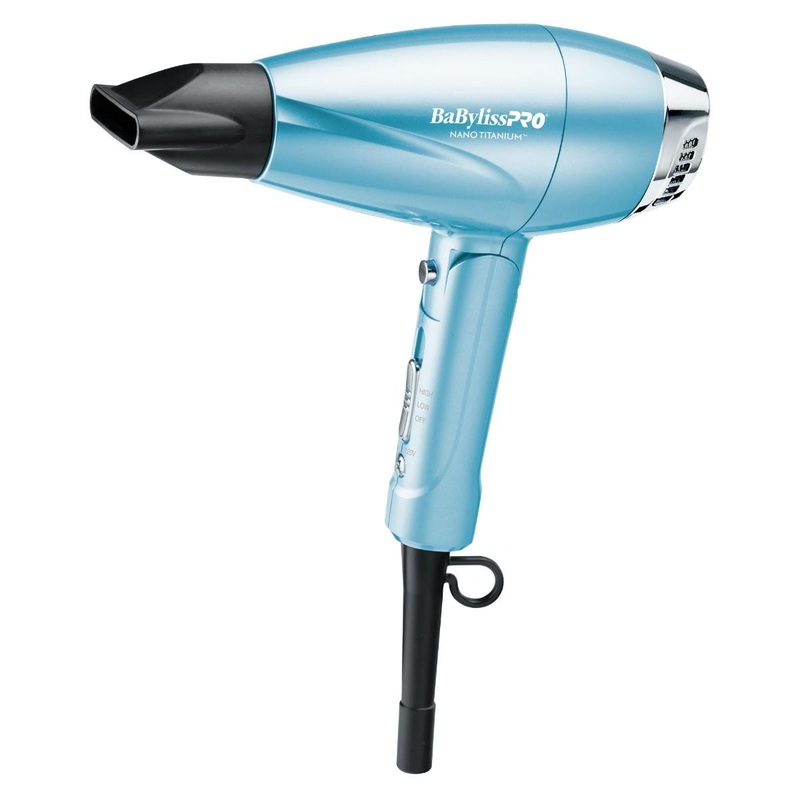 Babyliss Pro — Compact folding ionic and nano-titanium hairdryer