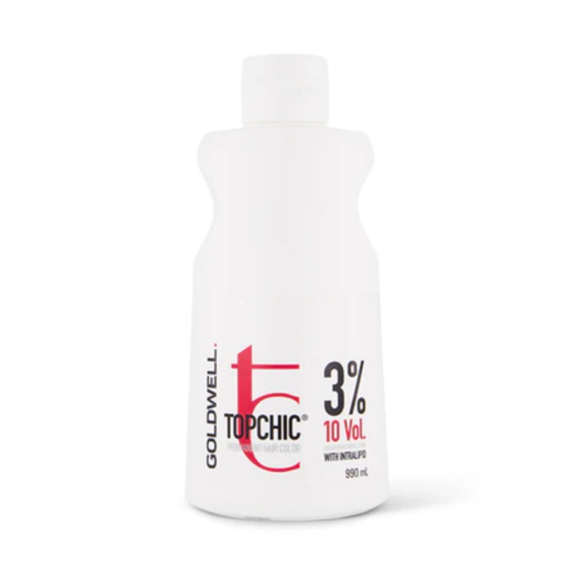 GOLDWELL TOP CHIC LOTION 990ML 10 VOL 3%