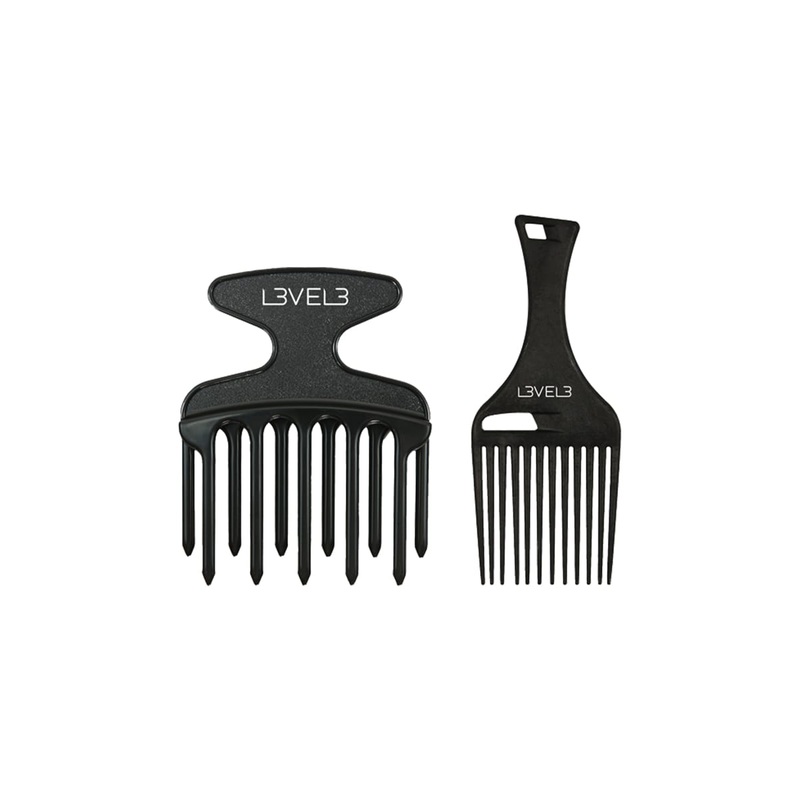 LEVEL 3 3 PIECE HAIR PICK COMB SET