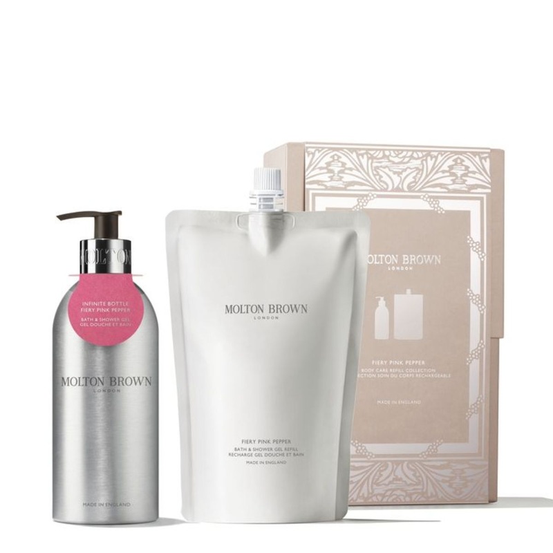 Molton Brown Fiery Pink Pepper Body Care Refill Gift Set