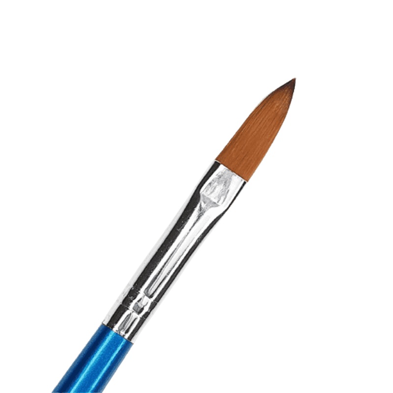 No.12 Acrylic Brush – Wooden Handle