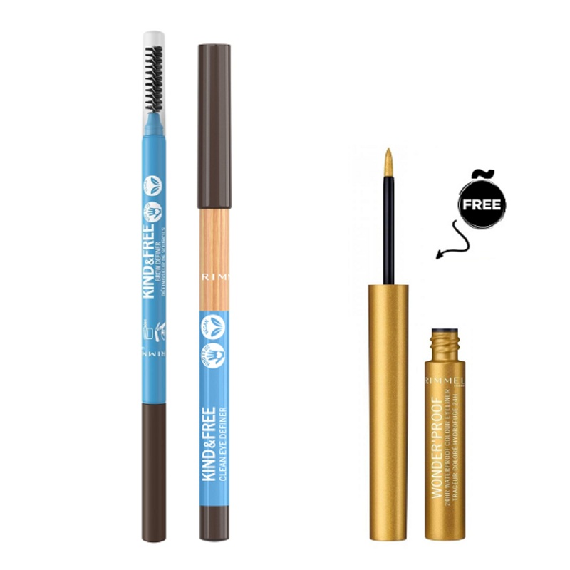 Rimmel – Kind & Free Eye Definer +Brow Definer Bundle
