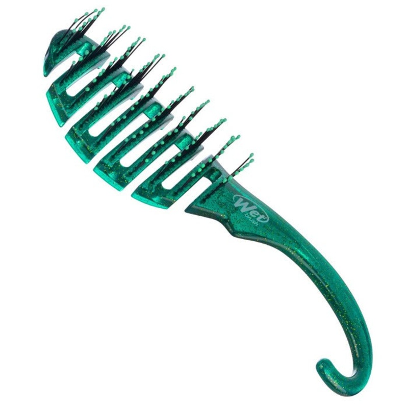 Wetbrush Showerflex Detangler – Green Glitter