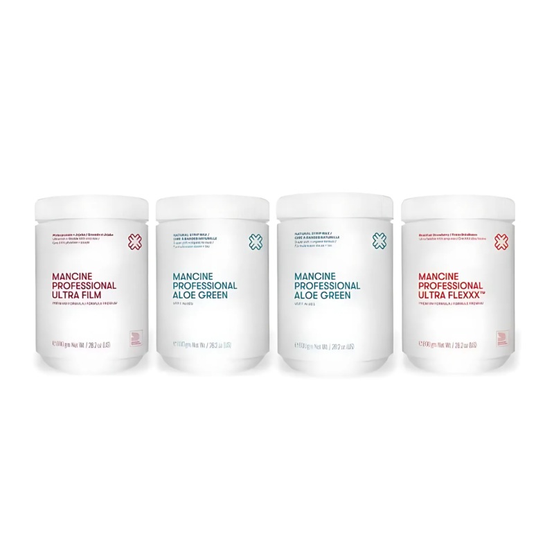 MANCINE PROFESSIONAL Natural Strip Wax  |  800g, Various Colours