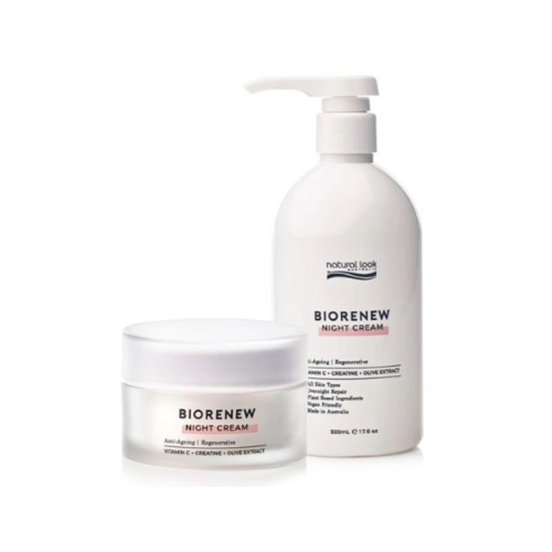 NATURAL LOOK Biorenew Night Cream  |  Various Sizes
