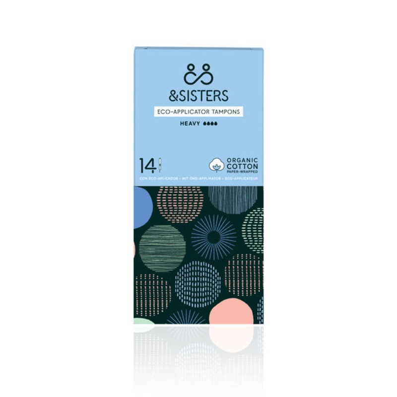 &Sisters – 14 Heavy Eco-Applicator Tampons