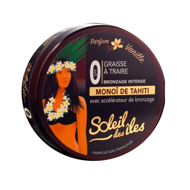 Soleil Des Iles – Graisse A Traire SPF 0 Parfum Vanille Bronzage Intense