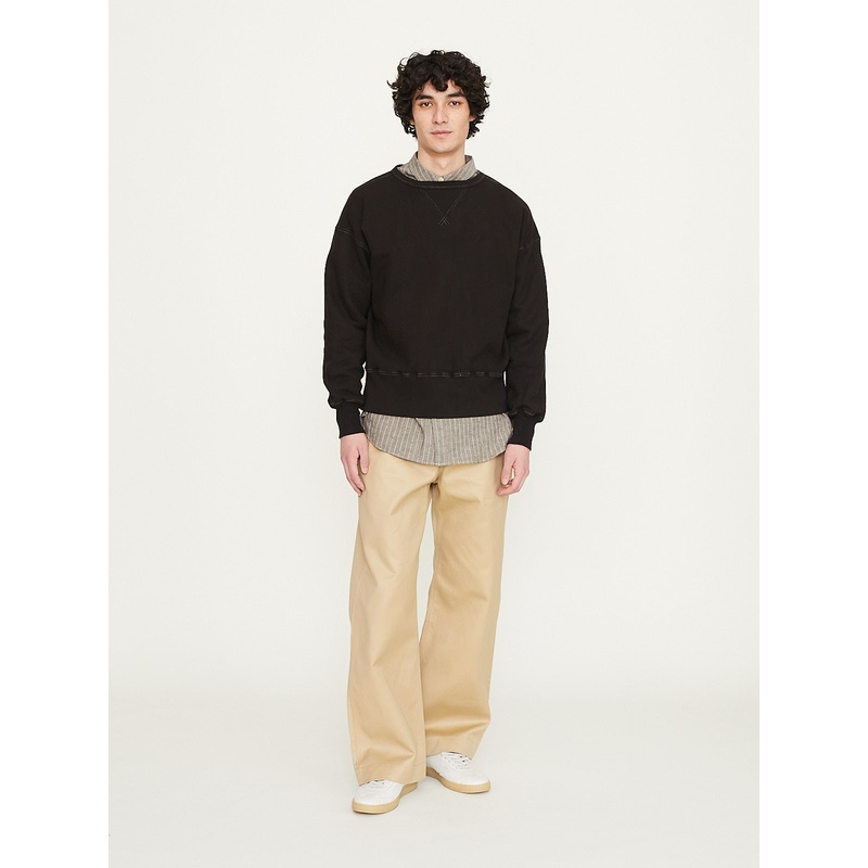 Lot.603 Sweatshirt in Mud Dyed Brown