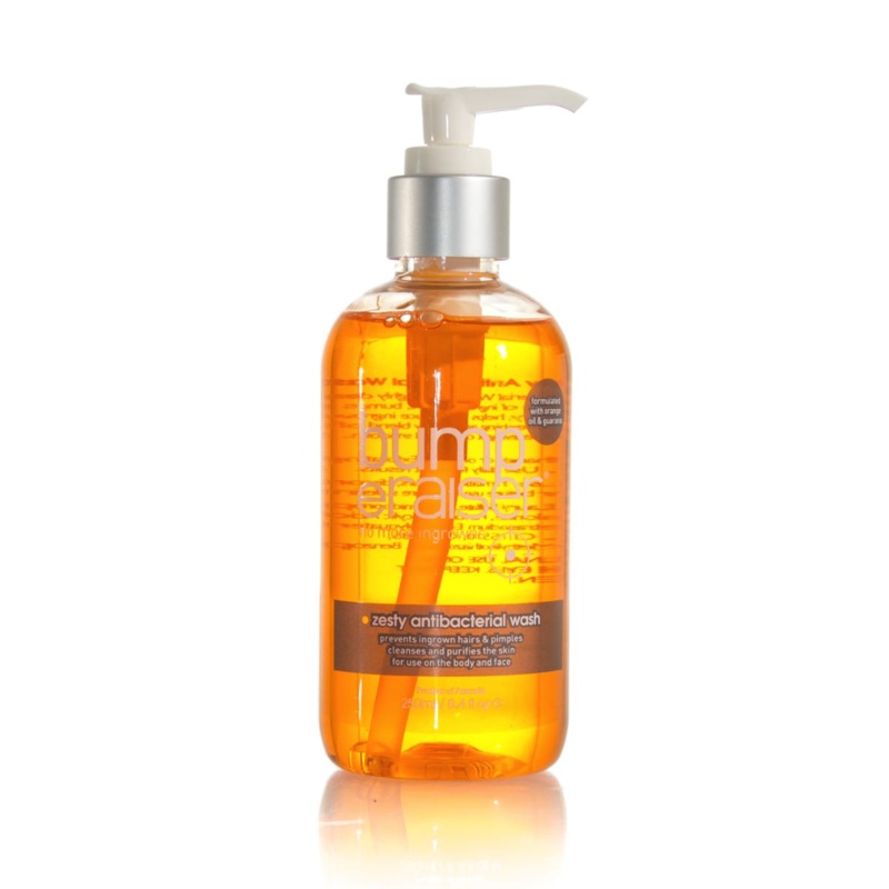 BUMP ERAISER ZESTY ANTIBACTERIAL WASH 250ML
