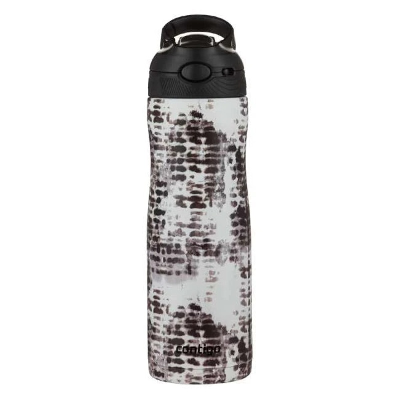 Contigo Autospout Ashland Couture Chill – Vacuum Insulated Stainless Steel Water Bottle, 590 ml, Snake Skin