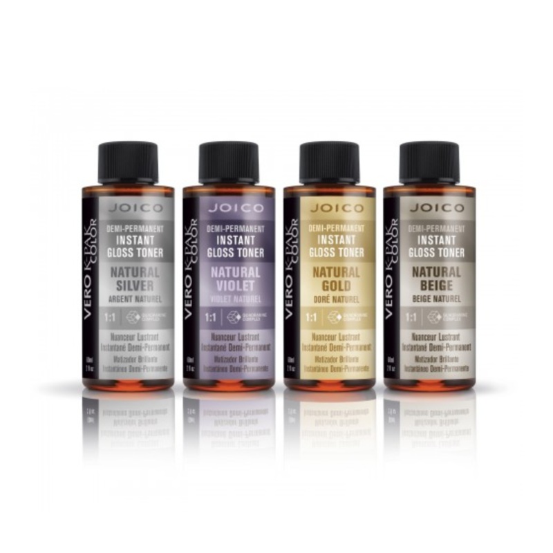 JOICO Demi-Permanent Instant Gloss Toner  Natural  |  60ml, Various Colours