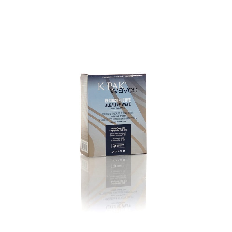 JOICO K-PAK WAVES RECONSTRUCTIVE ALKALINE WAVE SINGLE-PROCESS TINTED OR HIGHLIGHTED HAIR