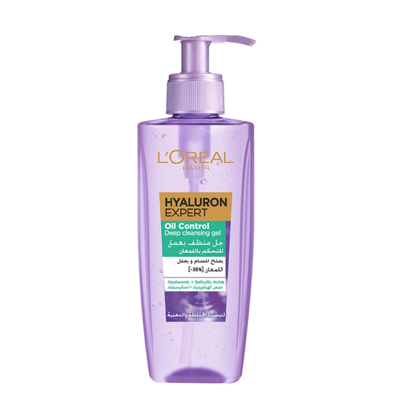L’oreal Skin Expert – Hyaluron Expert Oil Control Deep Cleansing Gel