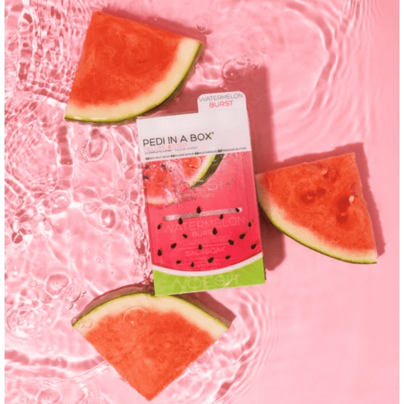 Pedi in a Box 4 Step Watermelon Burst