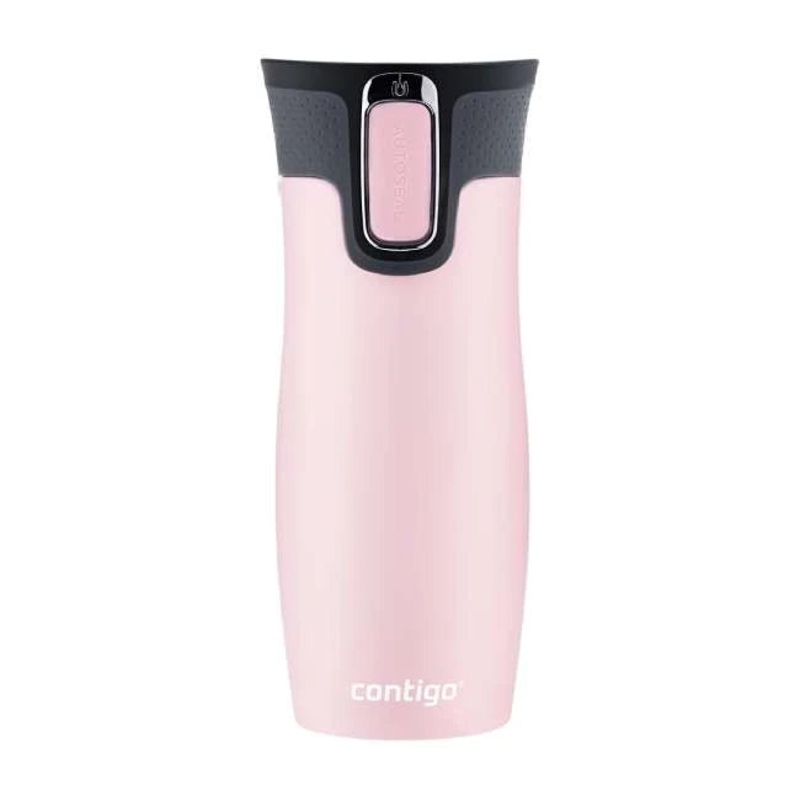 Contigo Autoseal West Loop Vacuum Insulated Stainless Steel Travel Mug 470 ml, Millenial Pink