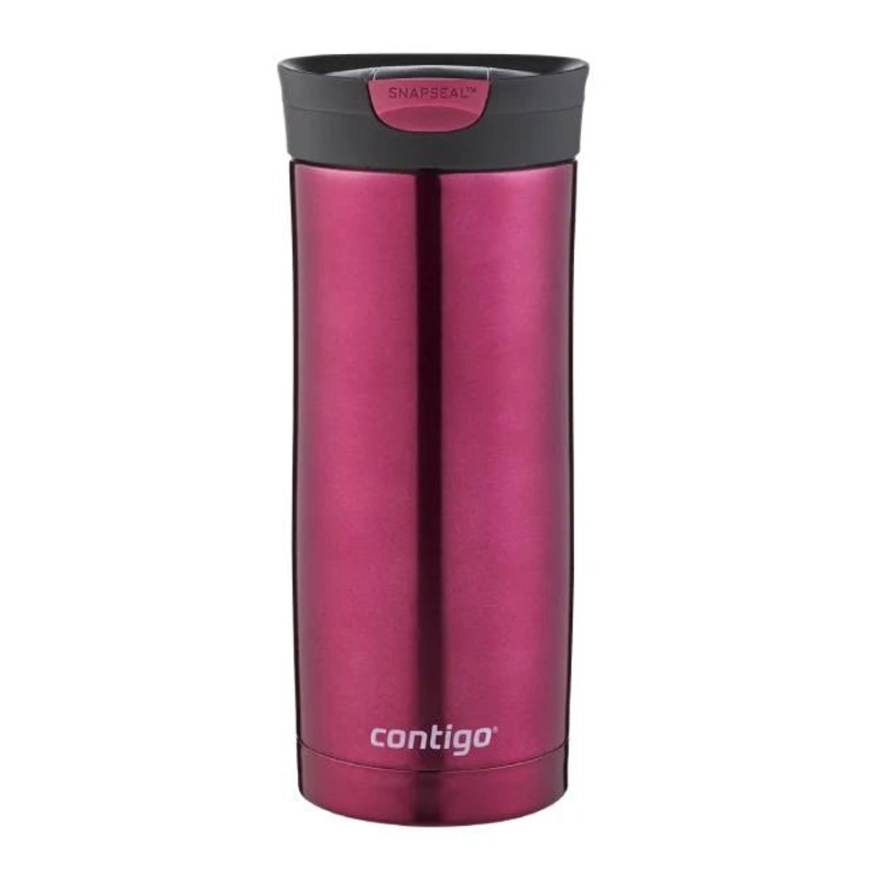 Contigo Snapseal Huron Vacuum Insulated Stainless Steeel Travel Mug, 470 ml, Vivacious