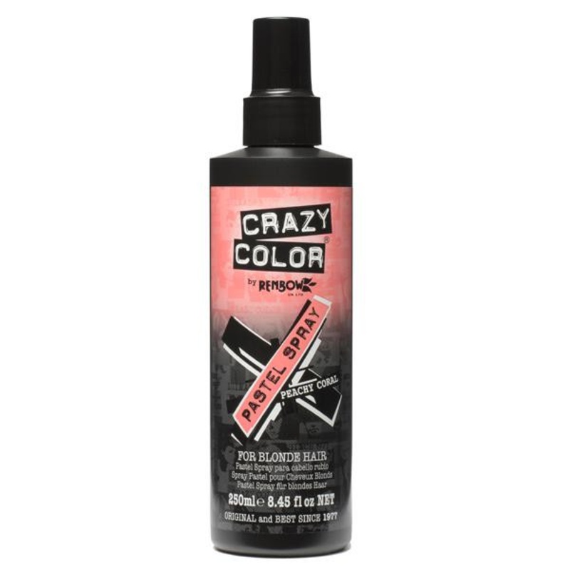 Crazy Color — Pastel Spray Peachy Coral 8.45oz