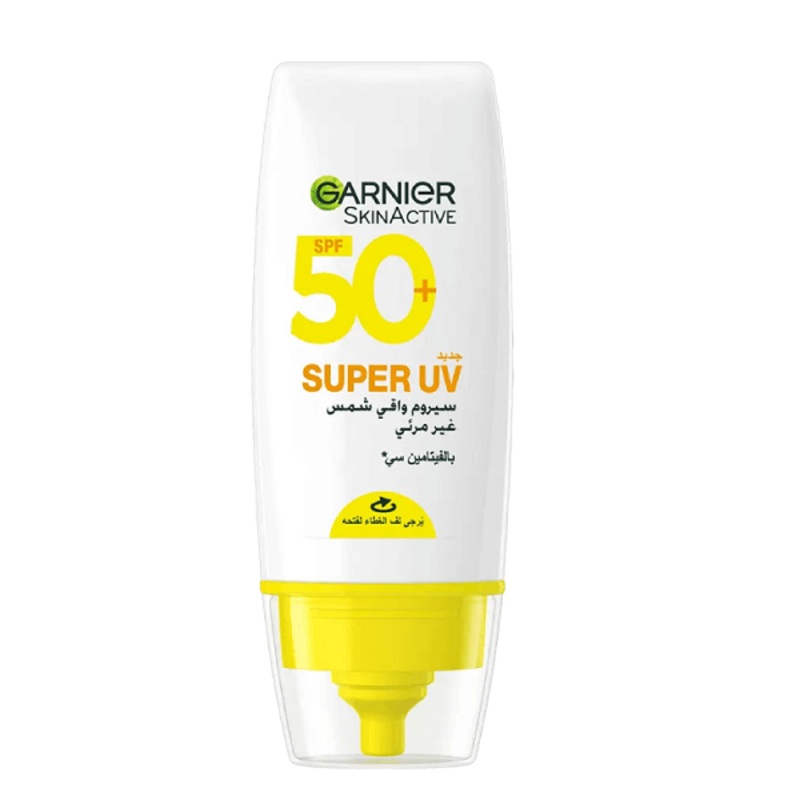 Garnier – SkinActive Super UV Invisible Serum Sunscreen SPF50+