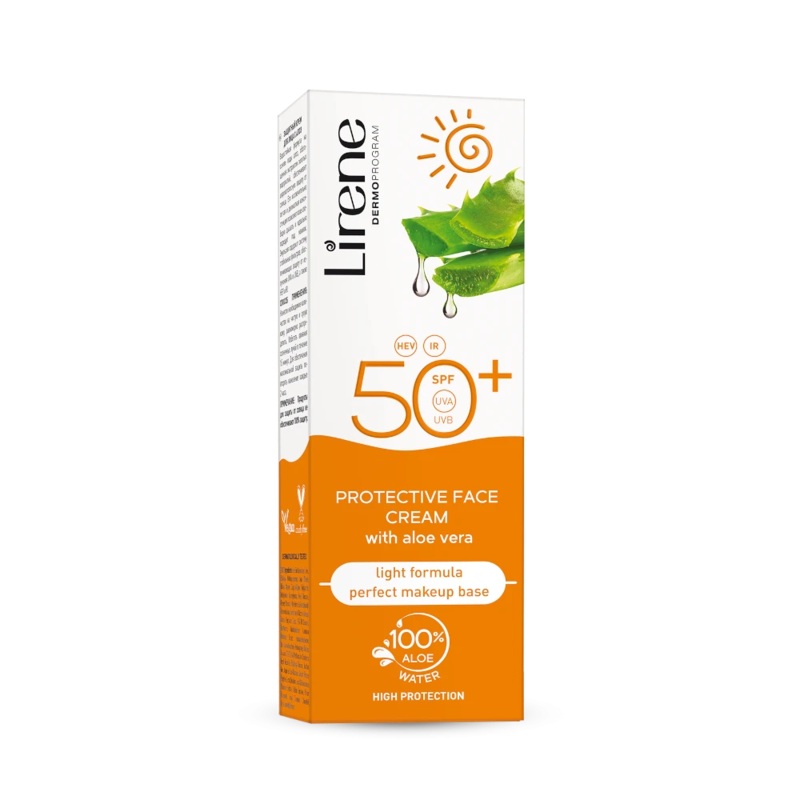 Lirene Aloe Vera Spf50+ Cream 50ml