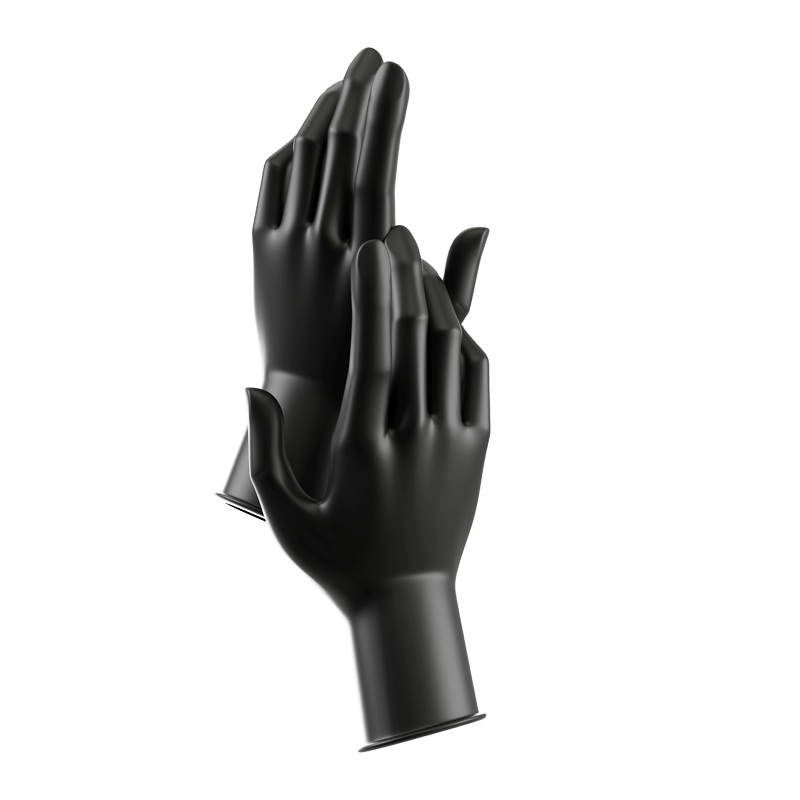 Nitrile Gloves – Black Small
