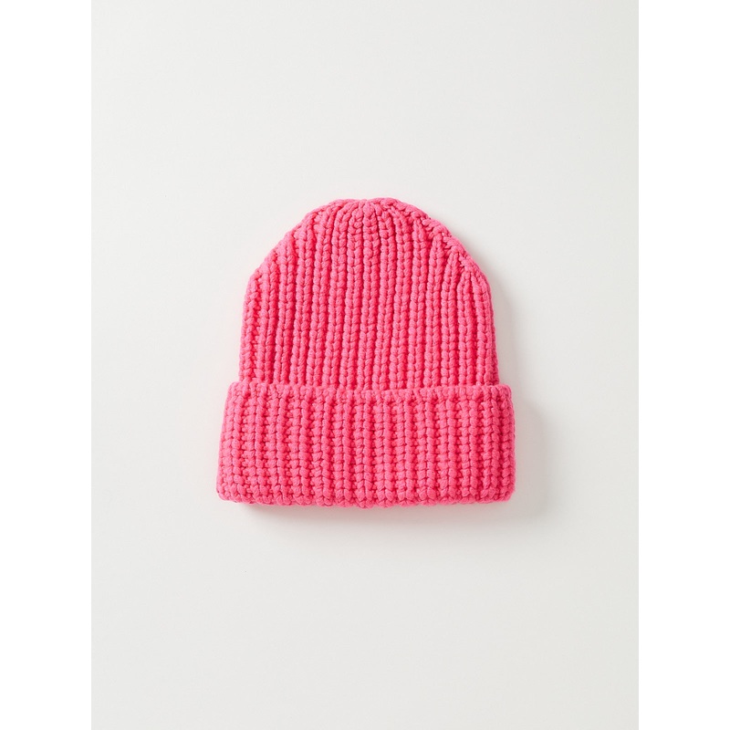 Molly Beanie in New Wave Pink