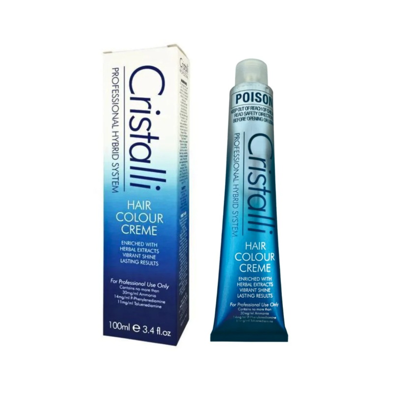 CRISTALLI HAIR COLOUR CREME 100ML .91
