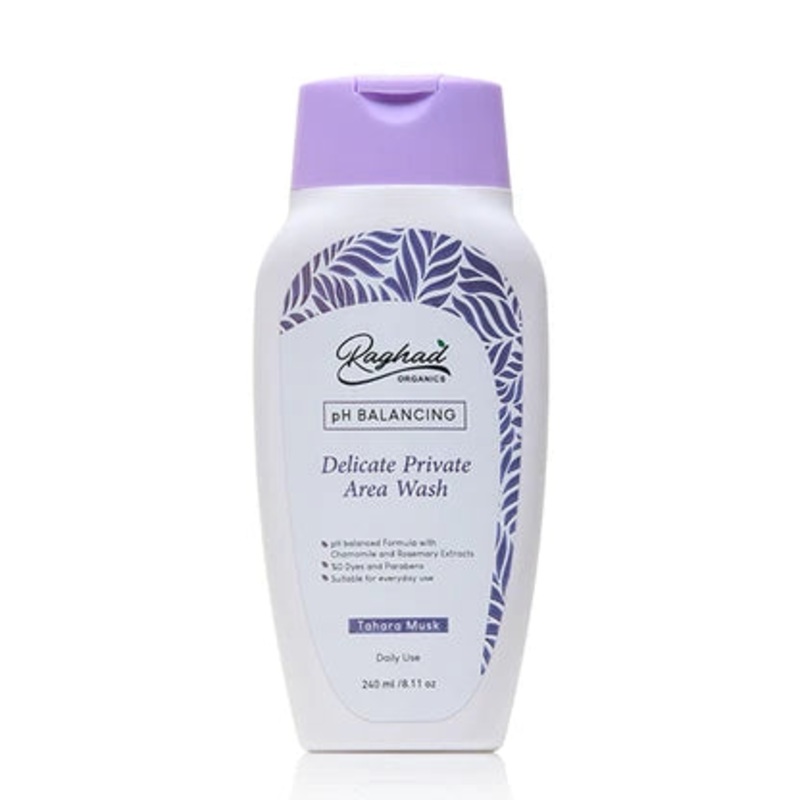 Raghad Organics Delicate Private Area Wash Tahara Musk 240ML