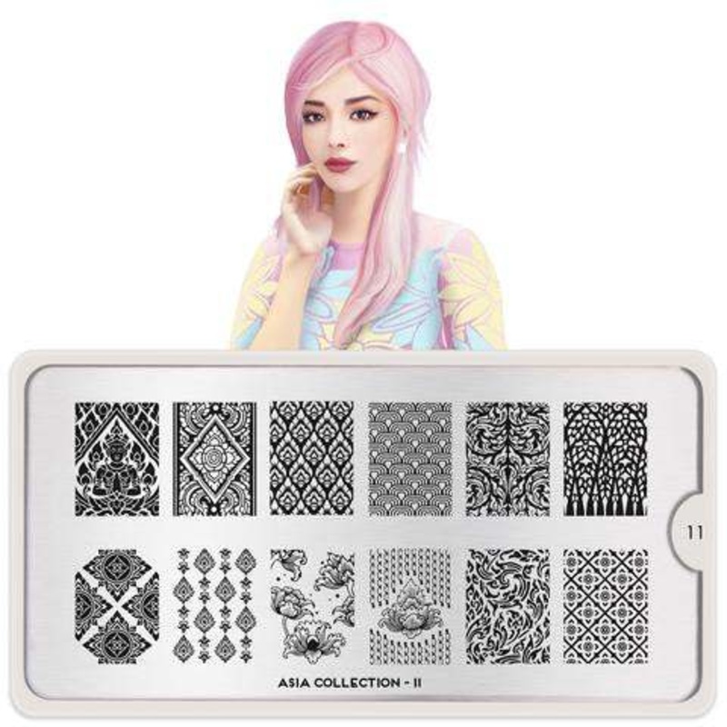 Moyou London Stamping Plate – Asia 11