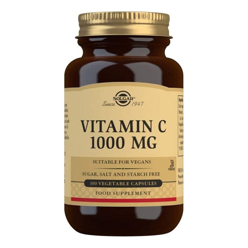 Solgar Vitamin C 1000mg 100 Vegetable Capsules
