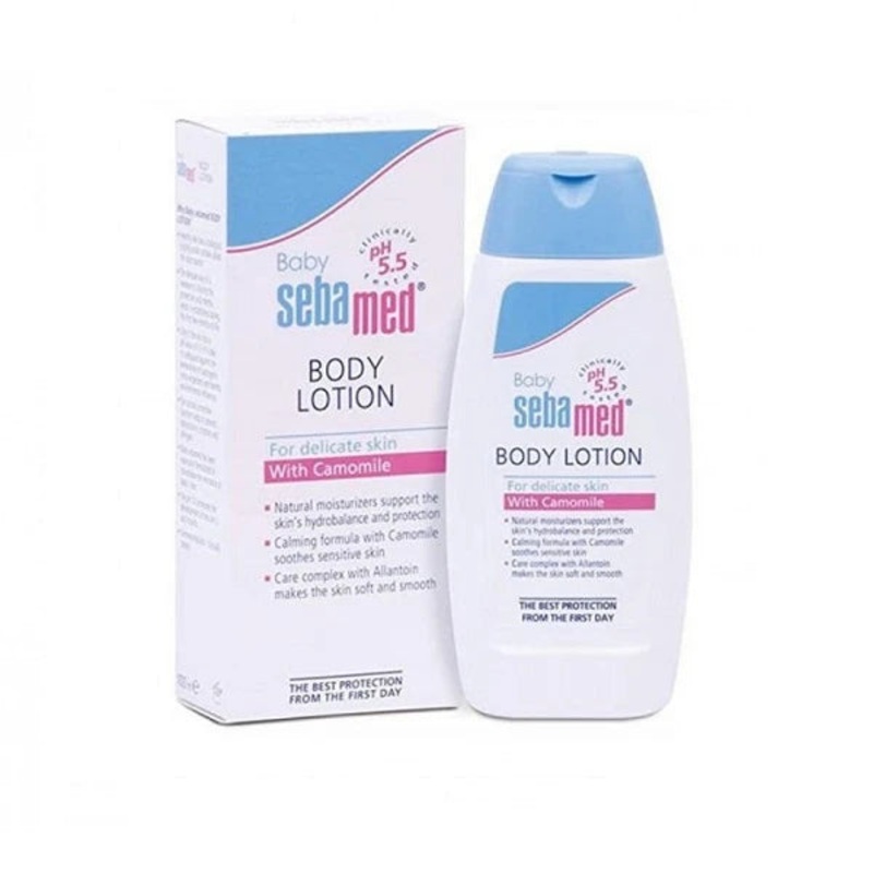 Baby Sebamed Body Lotion For Delicate Skin With Camomile 200ml