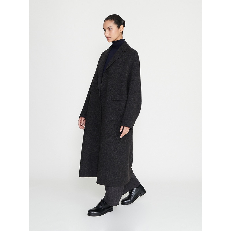 Comparatio Long Coat in Charcoal