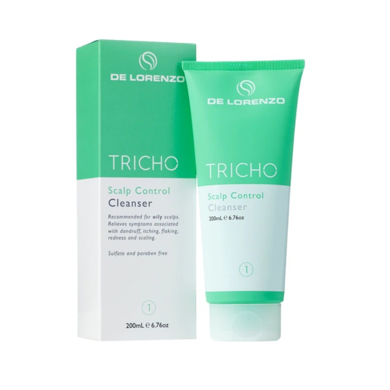 DE LORENZO Tricho Scalp Control Cleanser  |  Various Sizes