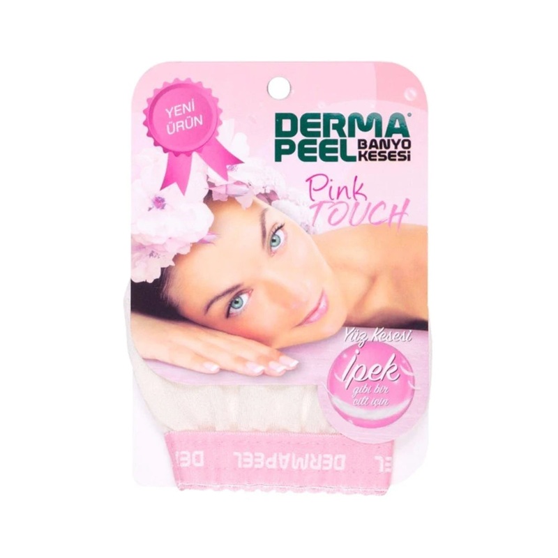 Derma Peel Pink Touch Face Loofah